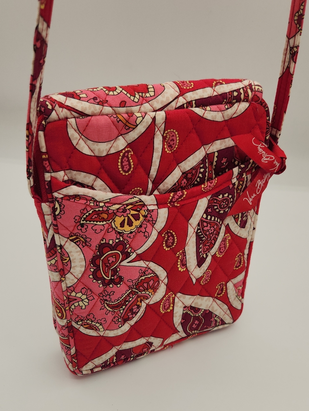 Vera Bradley Rosy Posies Mini Hipster Crossbody Small Purse - Picture 8 of 8